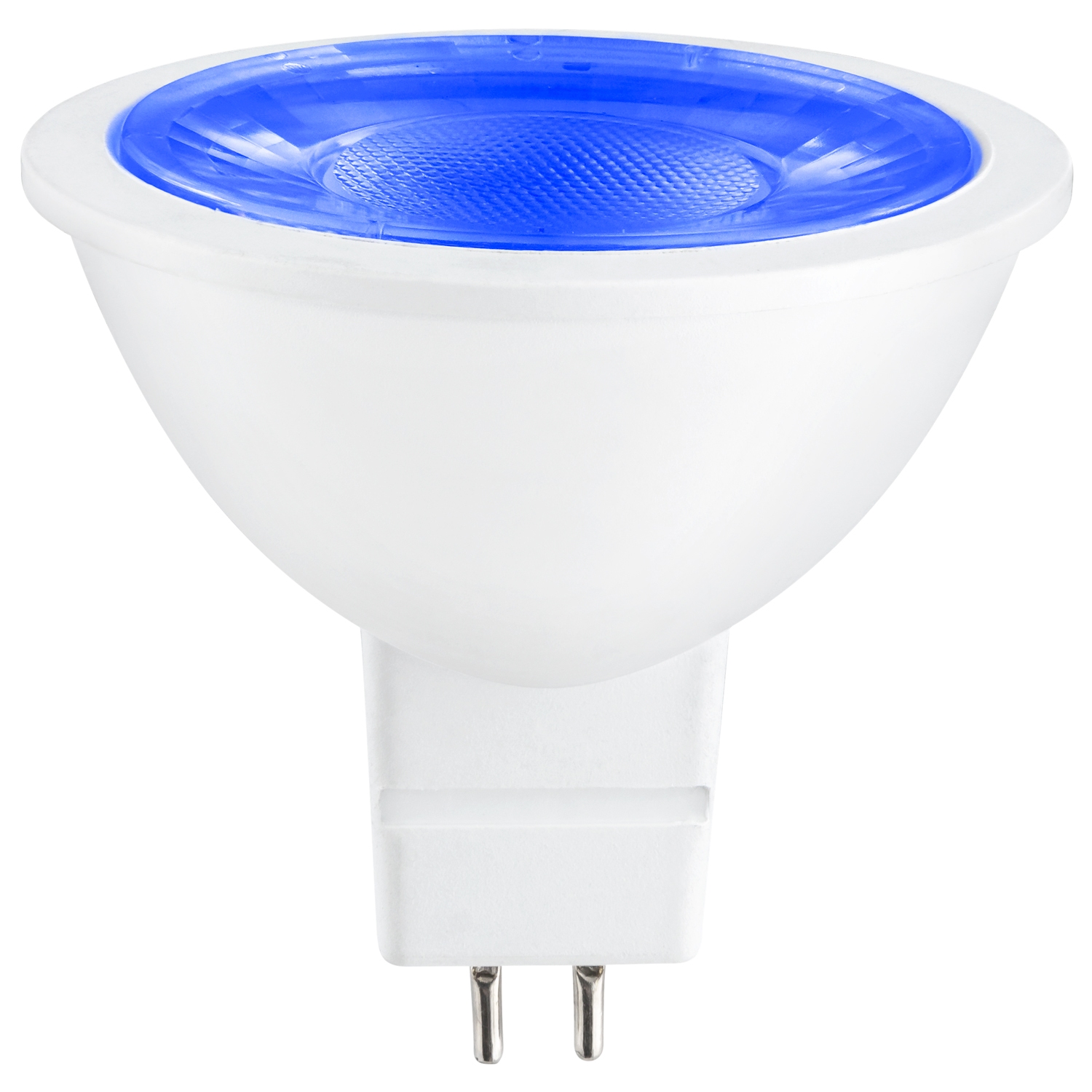LED MR16 Light Bulb GU5.3 25-Watt Equivalent, Blue - Click Image to Close