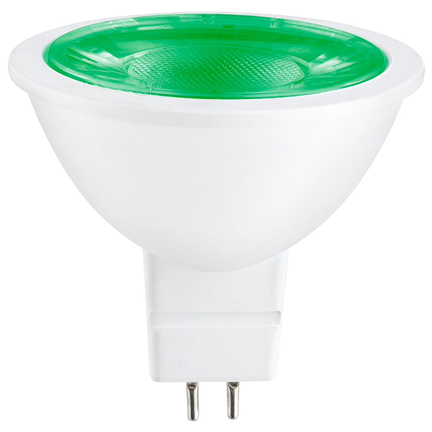 LED MR16 Light Bulb GU5.3 25-Watt Equivalent, Green - Click Image to Close