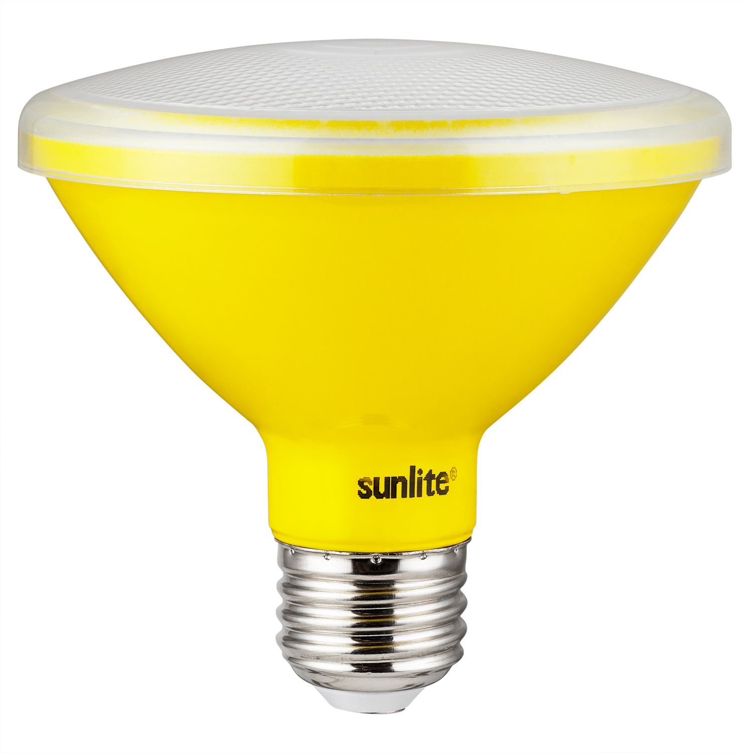 LED PAR30 Short Neck Yellow Recessed Light Bulb, 8 Watt Med E26 - Click Image to Close