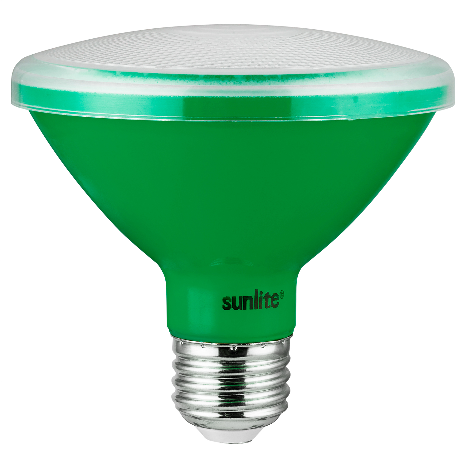 LED PAR30 Short Neck Green Recessed Light Bulb, 8 Watt Med E26 - Click Image to Close