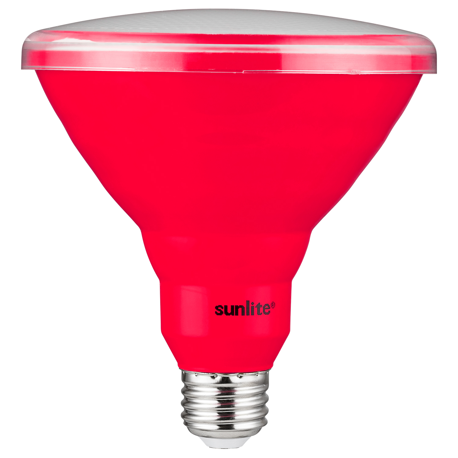 LED PAR38 Short Neck Red Recessed Light Bulb, 15 Watt Med E26 - Click Image to Close