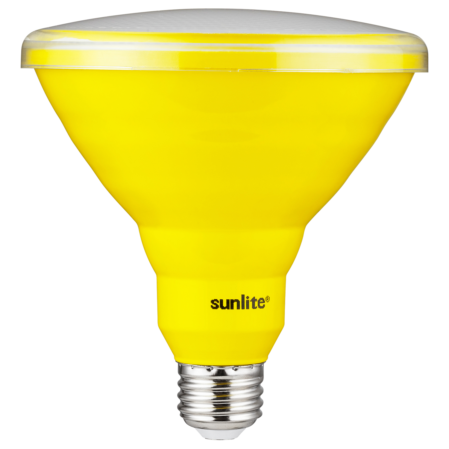 LED PAR38 Short Neck Yellow Recessed Light Bulb, 15 Watt Med E26 - Click Image to Close