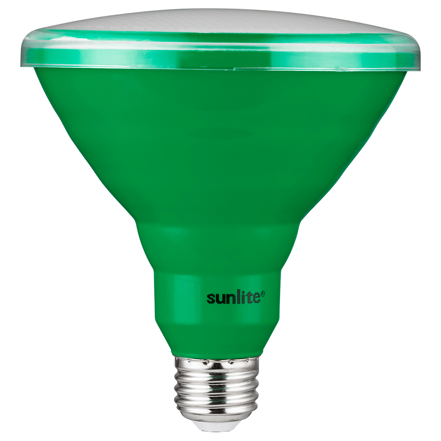 LED PAR38 Short Neck Green Recessed Light Bulb, 15 Watt Med E26 - Click Image to Close