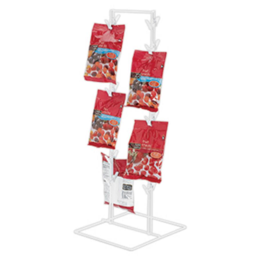 Retail Spring Clip Countertop Rack with 32 Clips - Click Image to Close