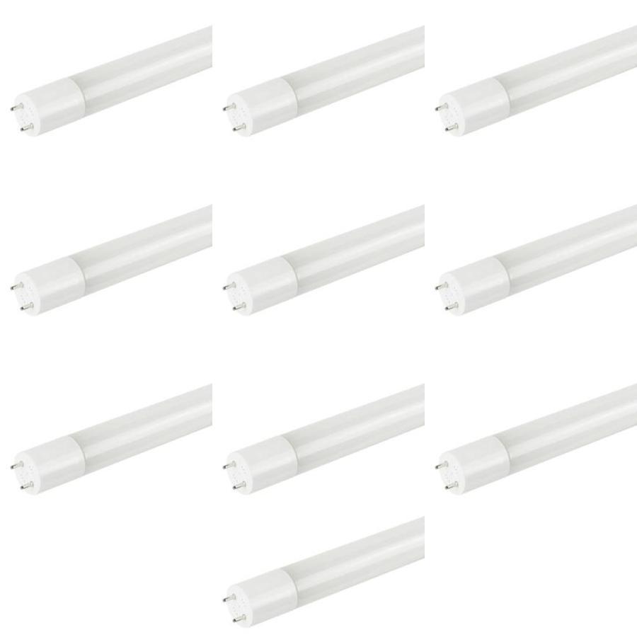 Case of 10 T8 & T12 4Ft LED Tubes Ballast Bypass 3000K 88424-SU - Click Image to Close
