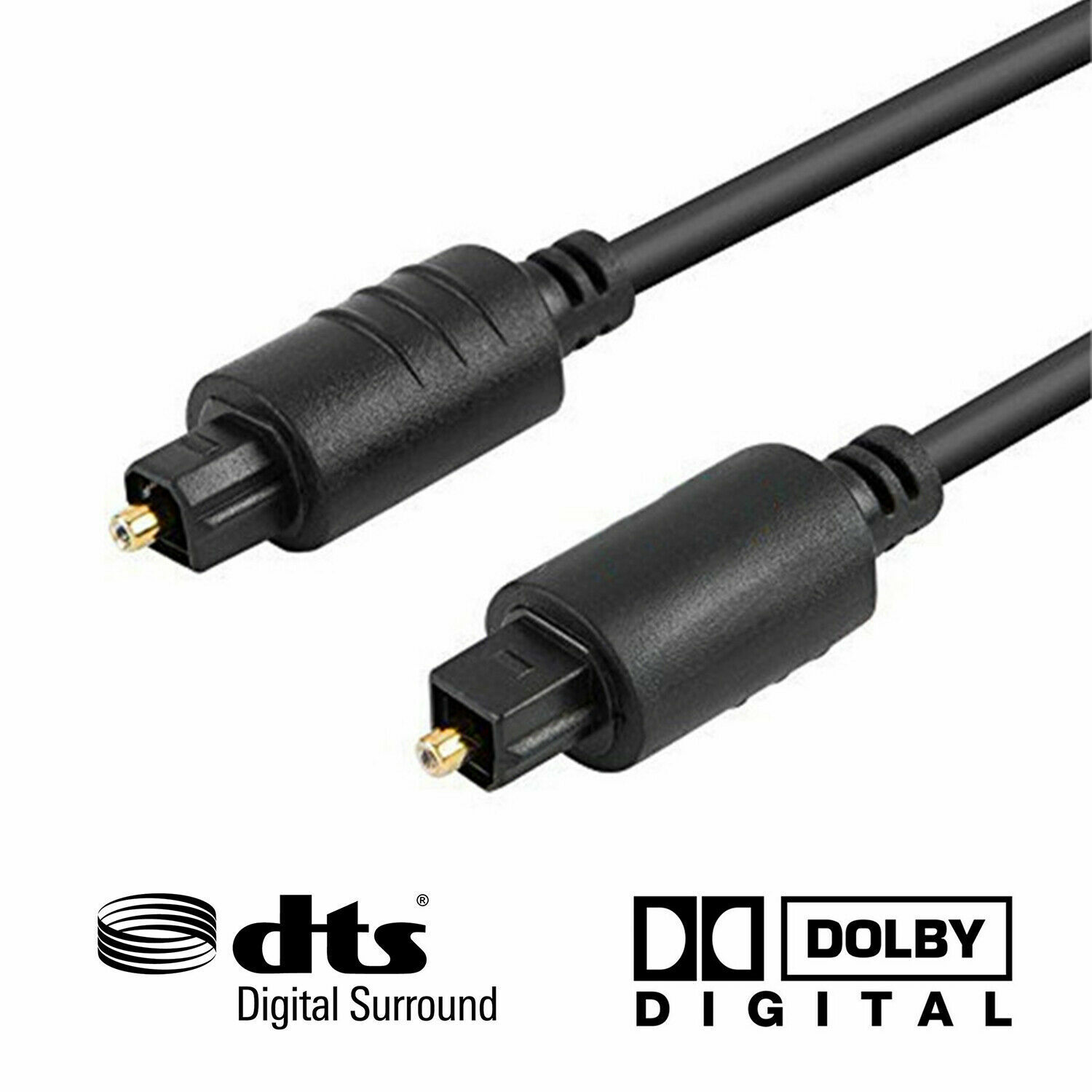 TOSLink Optical Digital Audio Cable SPDIF Compatible 6FT - Click Image to Close