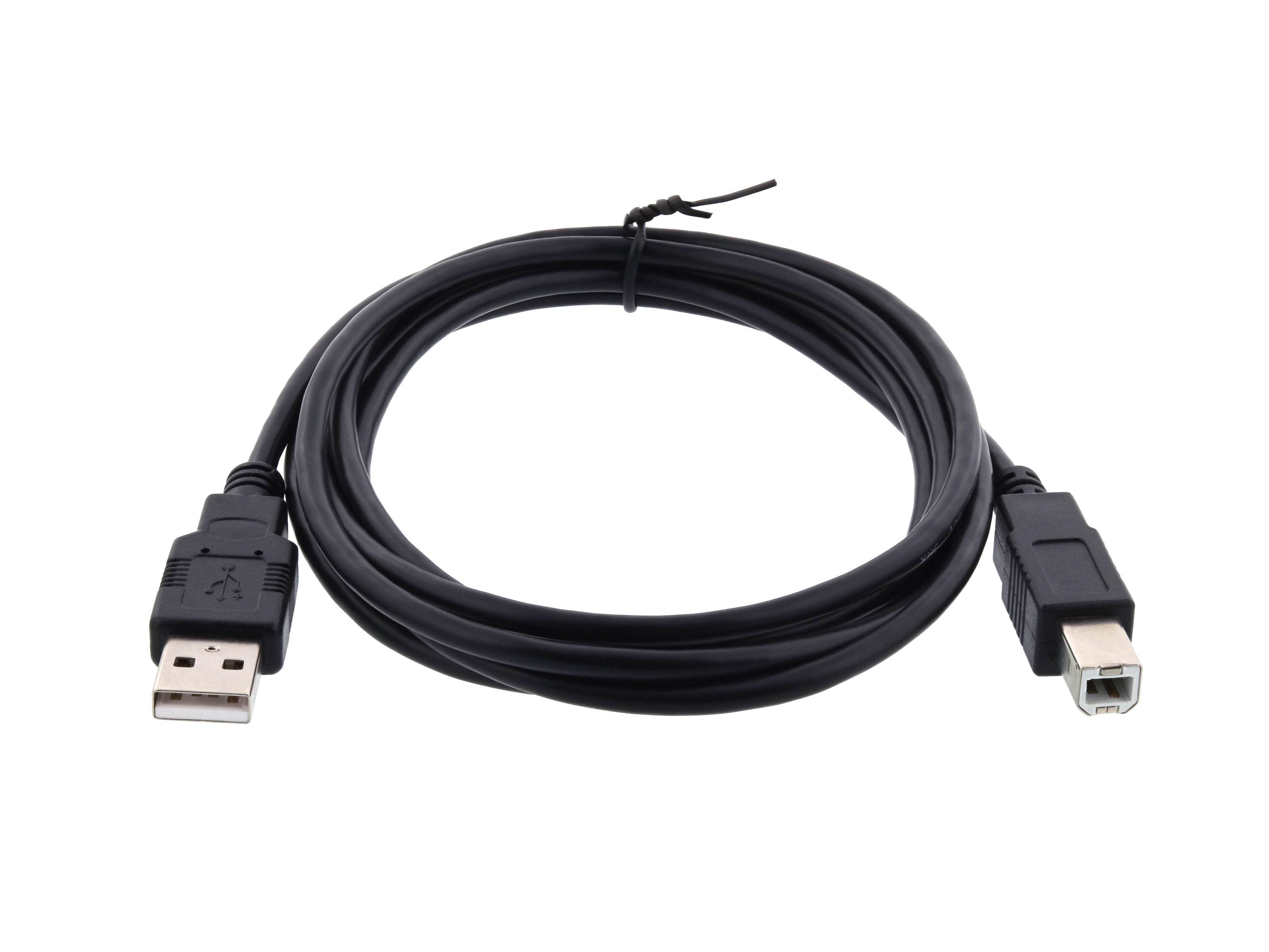 USB 2.0 Cable A to B M/M - 6 FT For PC or Mac